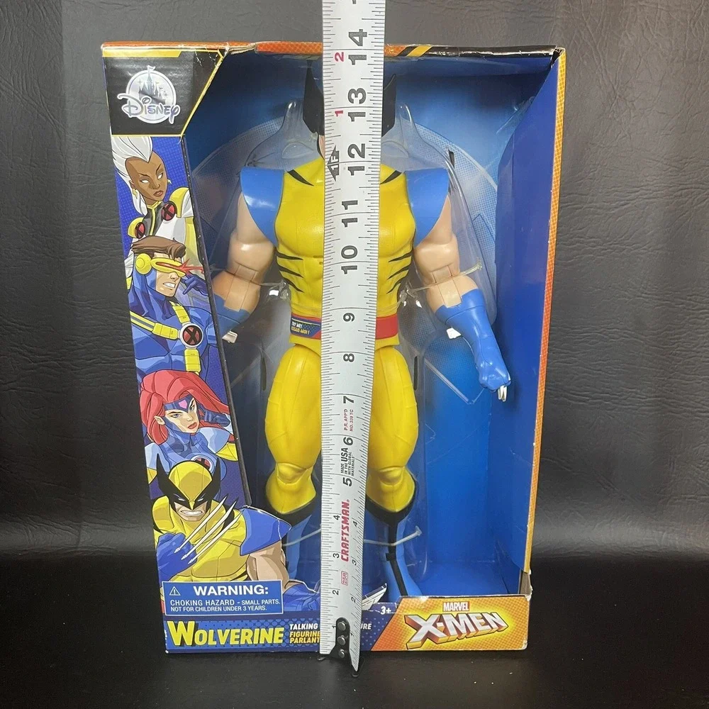 Marvel X-Men Wolverine TALKING Action Figure New In Box Disney Store Exclusive